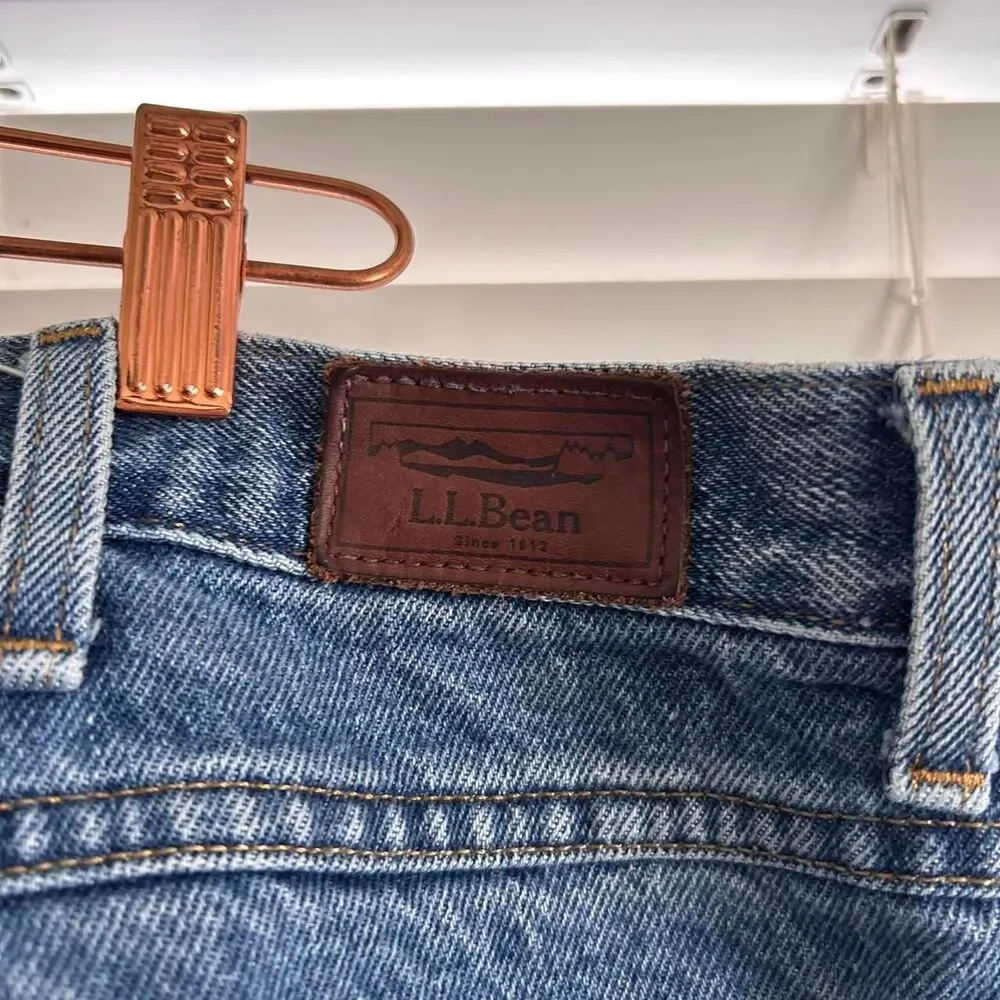 Vintage L.L.Bean Flannel Lined Natural Fit Jeans Gorpcore Old money  40 x 30